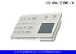 Waterproof Metal Numeric Keypad With 16 Flush keys and Optical Touchpad