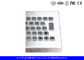 Free Stand Desktop Ss Vandal Proof Keyboard Metal For Industrial Using