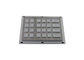 Black Industrial Numeric Keypad With 6x4 Matrix Keys and Customized Button Layout