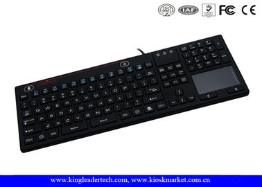 কেনা Backlight 106 কি জলরোধী সিলিকন ইউএসবি কিবোর্ড লাইটওয়েট online manufacture