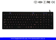 Durable Industrial Waterproof Keyboard , Blue or Customized Backlight