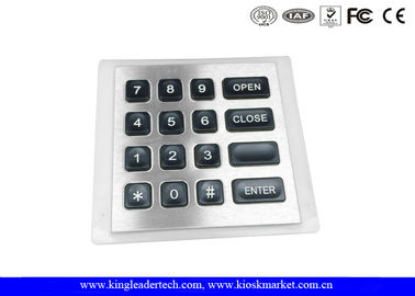 কেনা 4x4 ম্যাট্রিক্স পানি 11Pin সংযোগকারী সঙ্গে প্রতিরোধী ব্যাকলিট মেটাল কীপ্যাড online manufacture