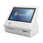 Elegant,stylish and space-saving desktop kiosk with durable steel enclosure,vandal-proof IR touchscreen and TFT LCD