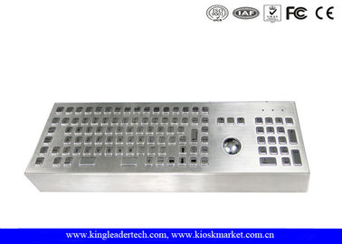 কেনা ট্র্যাকবল ডেস্কটপ IP68 EMC USB সহ মেশিন ইন্ডাস্ট্রিয়াল কীবোর্ড online manufacture