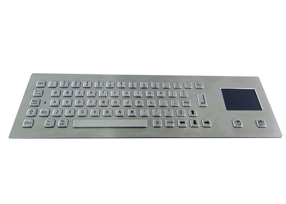 কেনা টাচপ্যাড সহ এফসিসি PS / 2 SUS304 শিল্প কীবোর্ড online manufacture