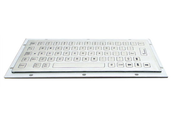 কেনা কমপ্যাক্ট IP65 ইন্ডাস্ট্রিয়াল মিনি কীবোর্ড 64 কী স্টেইনলেস স্টীল ব্রাশ online manufacture