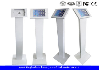কেনা Freestanding আইপ্যাড কিয়স্ক lockable ব্যবস্থাসমূহ নকশা সঙ্গে স্ট্যান্ড ঘের online manufacture