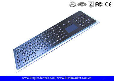 কেনা ধুলো-প্রমাণ IP65 শিল্পকৌশল কীবোর্ড টাচপ্যাড স্টেইনলেস স্টীল সঙ্গে 103-কি সহযোগে online manufacture
