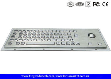 কেনা 64 পূর্ণ ভ্রমণ-কি সহযোগে NEMA4 Ruggedized ট্র্যাকবল প্যানেল মাউন্ট কীবোর্ড online manufacture