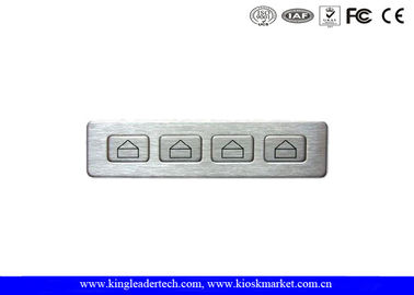 কেনা IP65 মেটাল ইন্ডাস্ট্রিয়াল নিউমেরিক কীপ্যাড ডাস্ট প্রুফ সহ 4 শর্ট ট্র্যাভেল মেটাল কী online manufacture