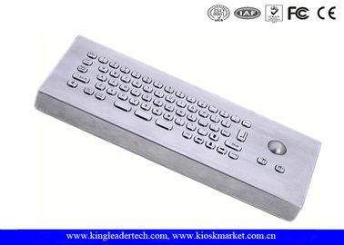 কেনা ট্র্যাকবল সঙ্গে IP65 রেট শিল্পকৌশল কম্পিউটার ডেস্কটপ মিনি মেটাল কীবোর্ড online manufacture