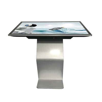 Stylish floorstanding kiosk with 32-inch TFT LCD and Infra-Red touchscreen
