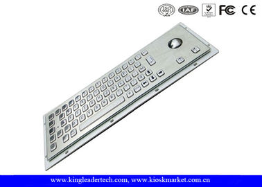 Kiosk Keyboard And Trackball Keyboard Stainless Steel With Pointing Devise