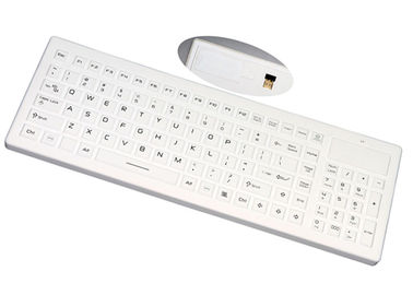 Waterproof Keyboard With Wireless USB Receiver And Number Pad And Logo Customized